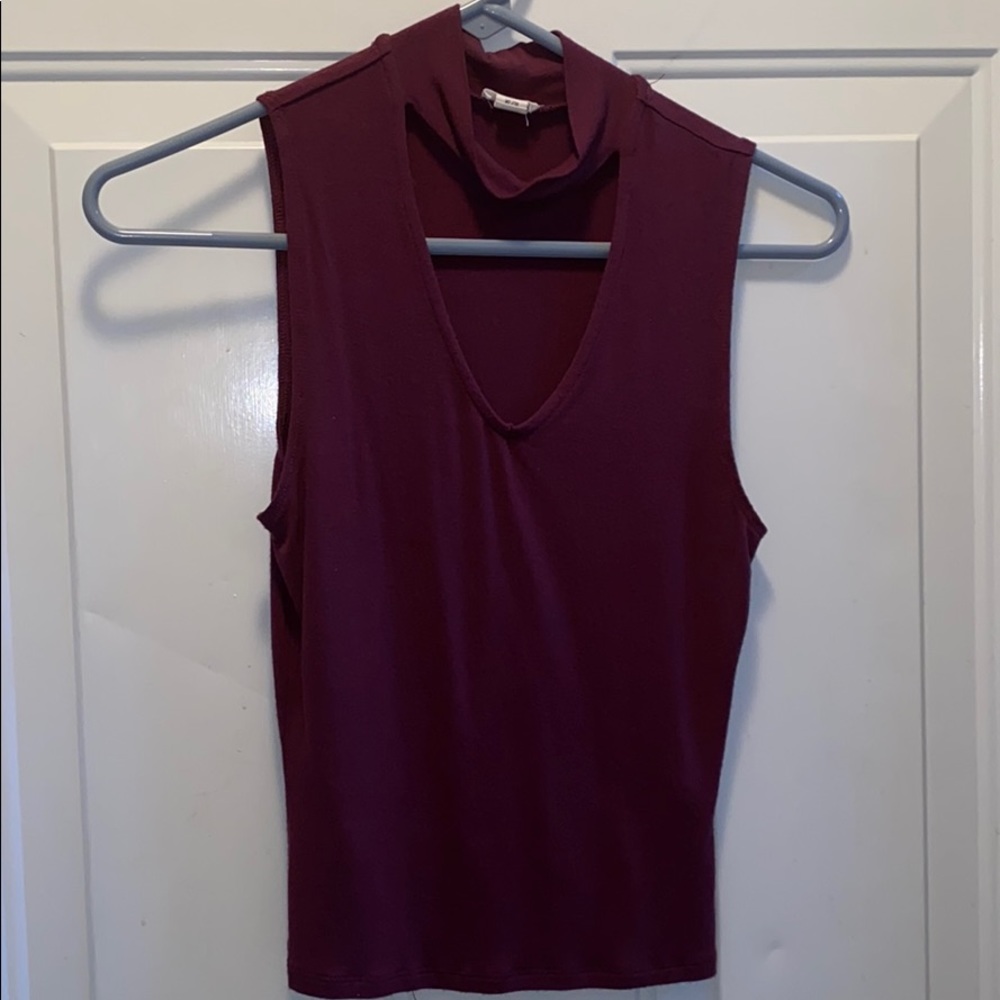V neck top